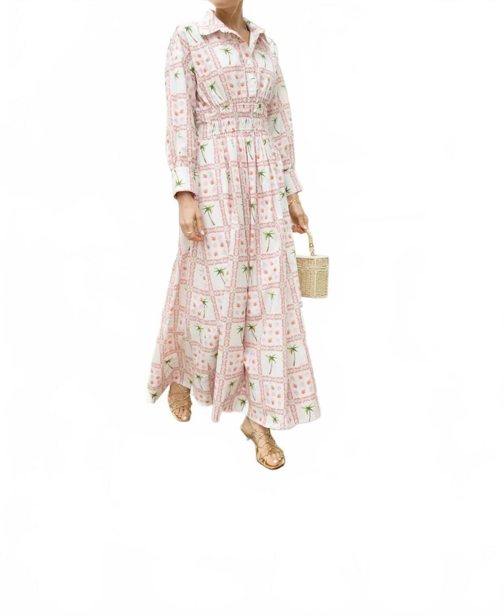 NEW IVY COAST sable dress in tropical stories